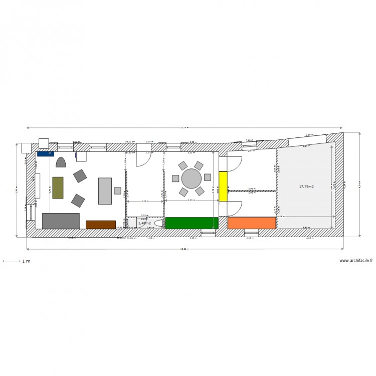 MAISON ANCIENNE BAS 8. Plan de 0 pièce et 0 m2