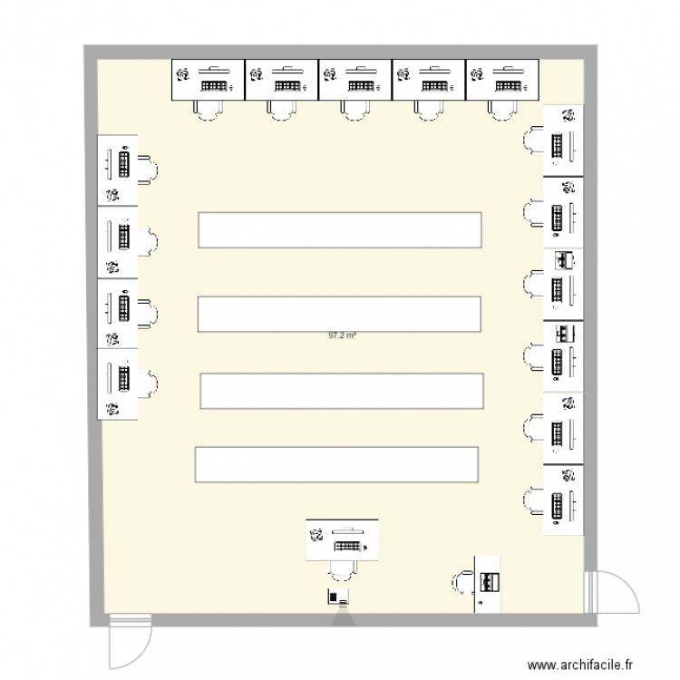 205. Plan de 0 pièce et 0 m2