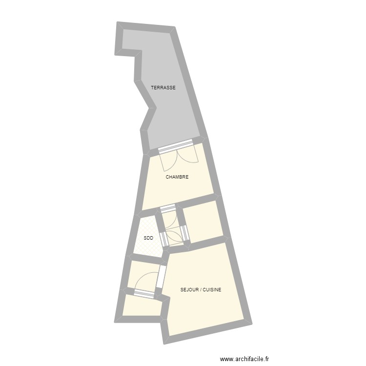 VALDUC 297 - 1ER. Plan de 8 pièces et 28 m2