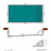 PISCINE 7x3,5m