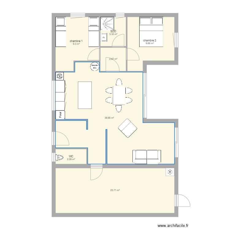 beaussais 2. Plan de 0 pièce et 0 m2