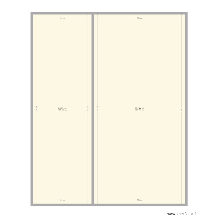 2590 Entredozon - Niveau 2 - V2. Plan de 0 pièce et 0 m2