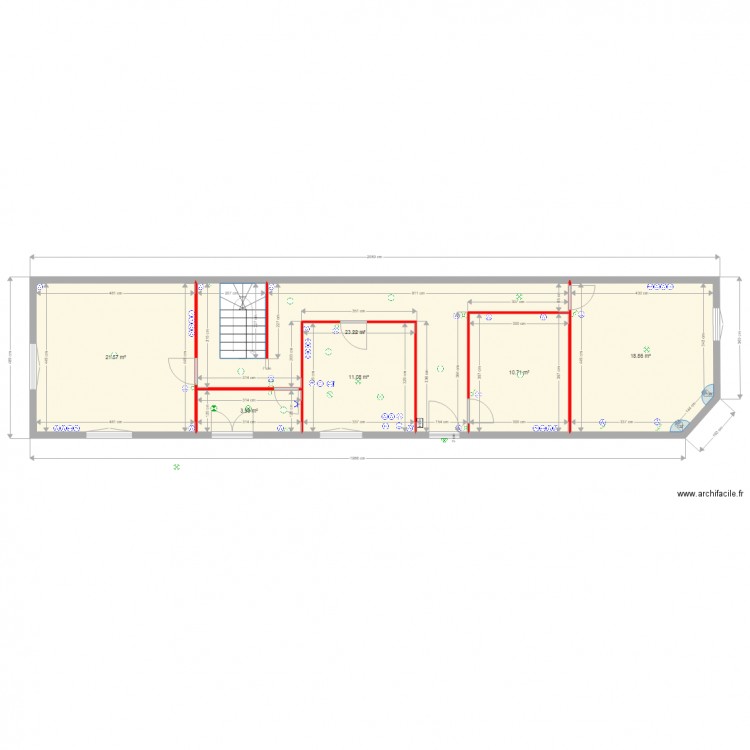 esbly base elec 1er. Plan de 0 pièce et 0 m2