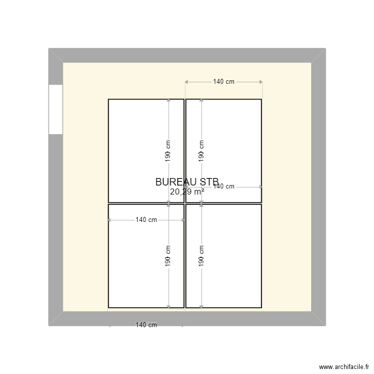 BUREAU STB. Plan de 0 pièce et 0 m2