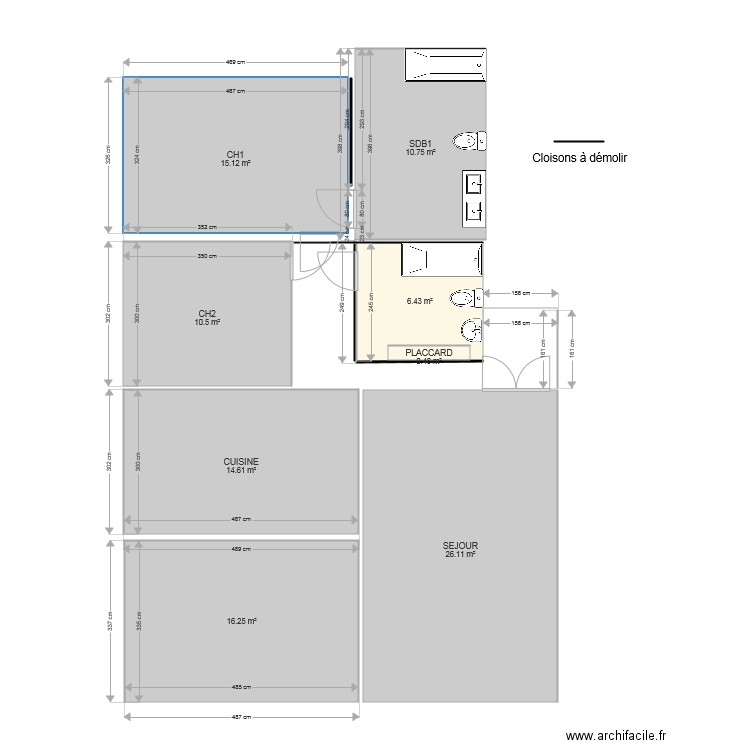 PLAN AGUILAS ORIGINE. Plan de 0 pièce et 0 m2