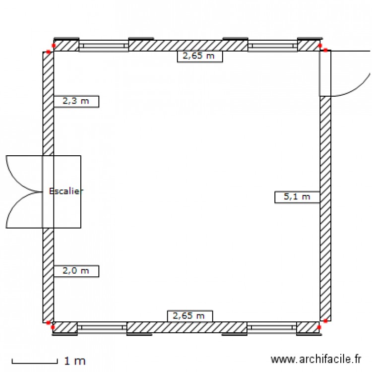 Salle des associations. Plan de 0 pièce et 0 m2