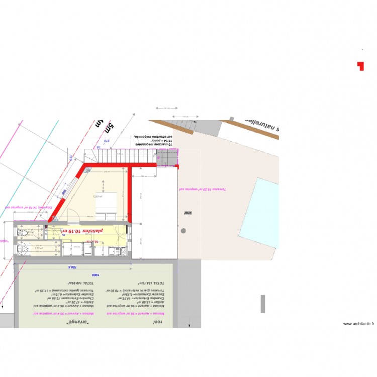 BANDOL VERIF projet 301117 bis. Plan de 0 pièce et 0 m2