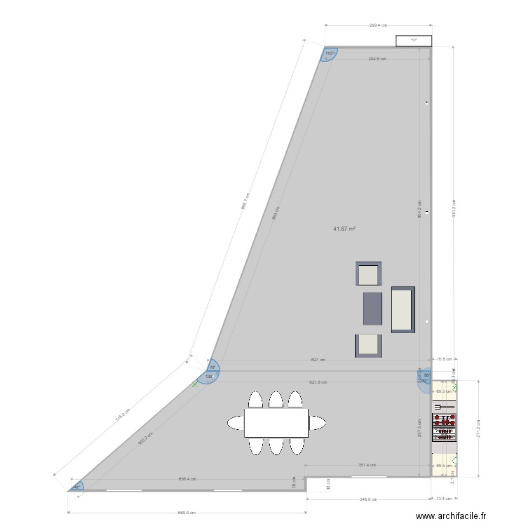 702. Plan de 0 pièce et 0 m2