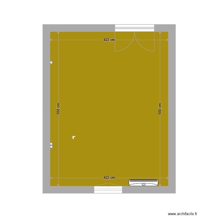 salon. Plan de 0 pièce et 0 m2