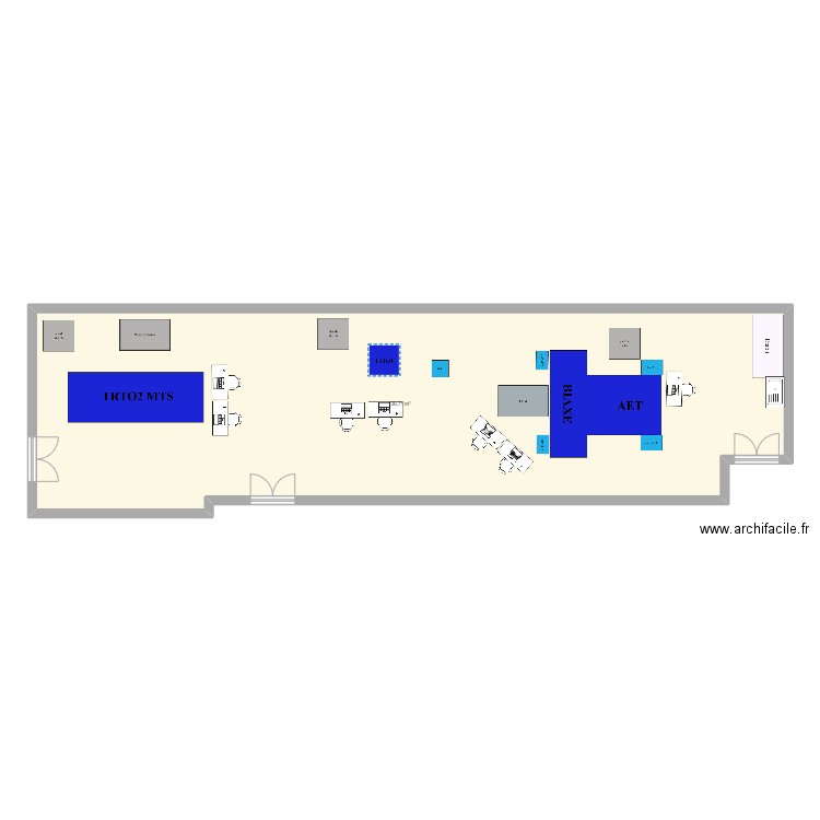 cellulemultiaxialite_v1. Plan de 1 pièce et 137 m2