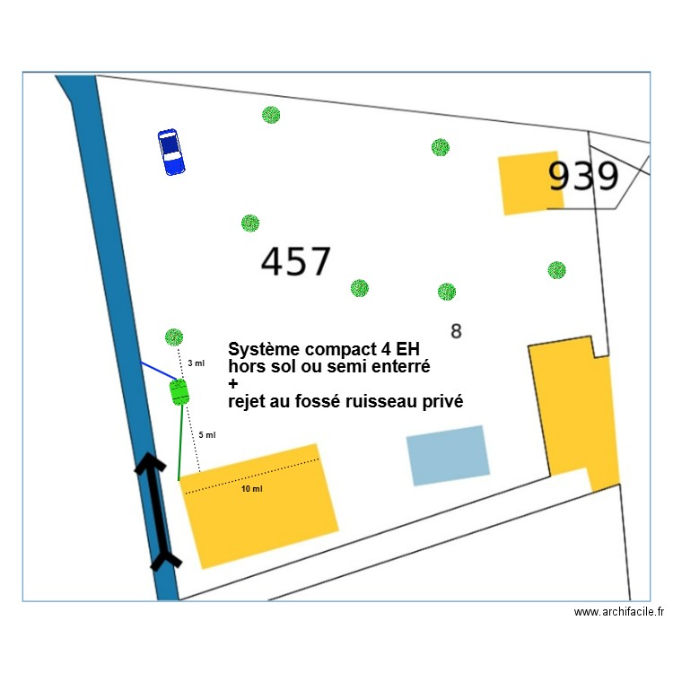 Fournié. Plan de 0 pièce et 0 m2