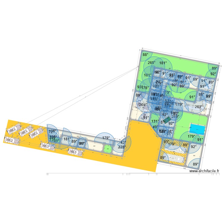 les landes5. Plan de 0 pièce et 0 m2