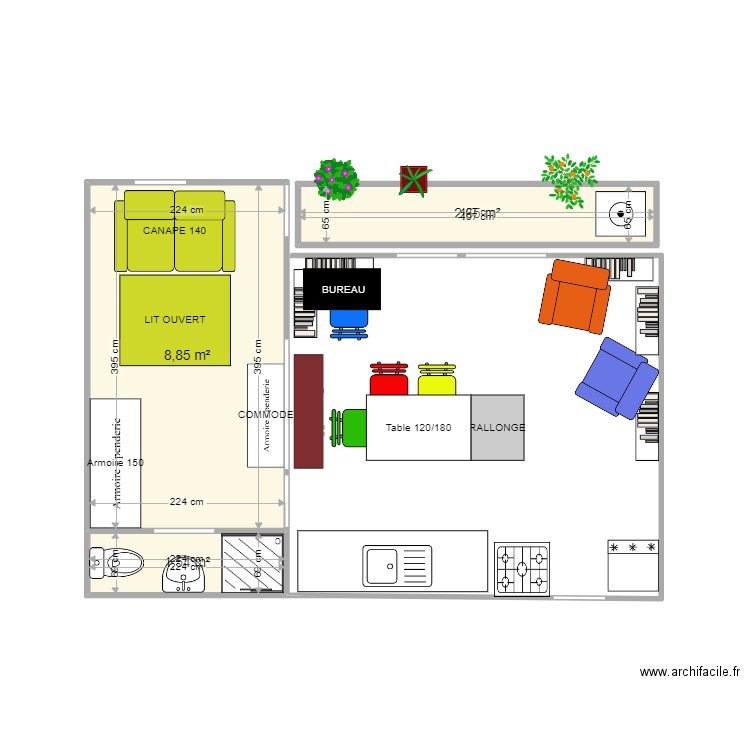 APART 2. Plan de 0 pièce et 0 m2