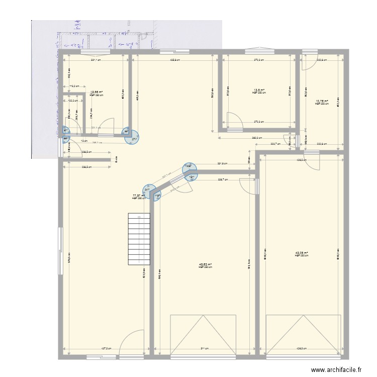 hangar projet. Plan de 0 pièce et 0 m2