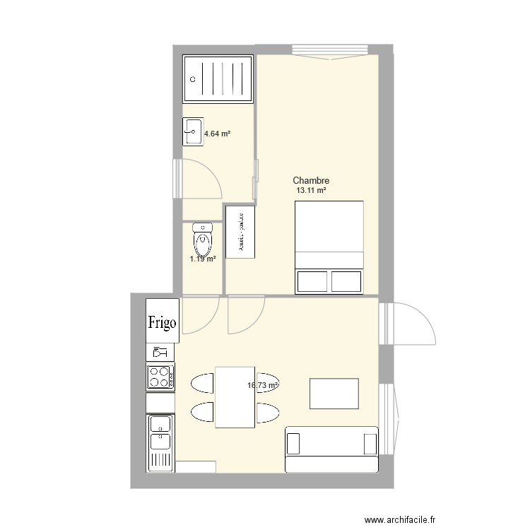 GITE MAS 1. Plan de 0 pièce et 0 m2