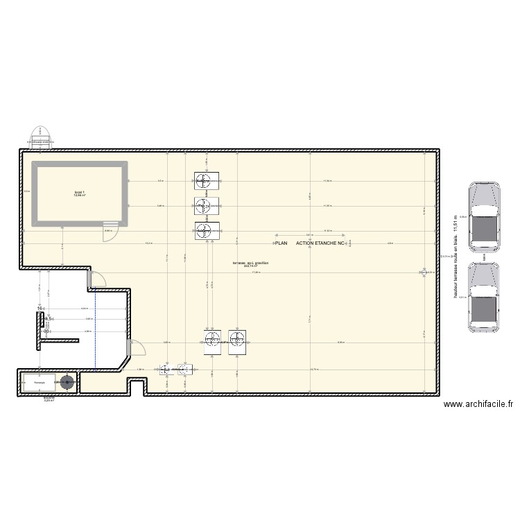 bci centreville . Plan de 0 pièce et 0 m2