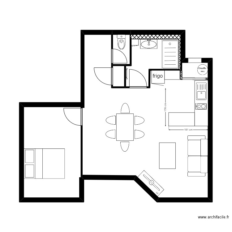 FARGUES 3. Plan de 0 pièce et 0 m2