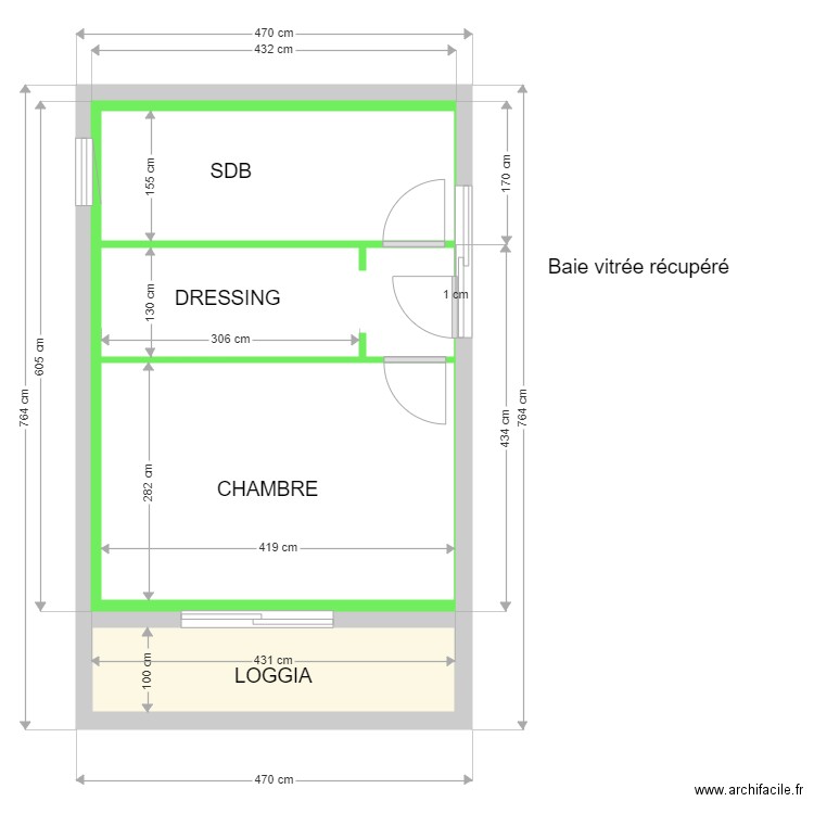 coullet extension. Plan de 0 pièce et 0 m2