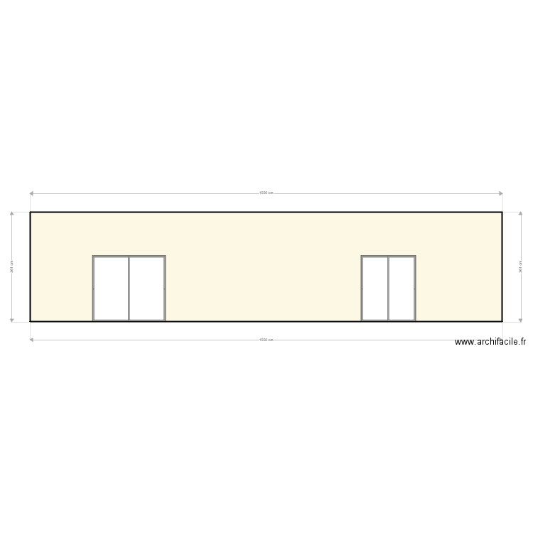 plan de facade aktas turan 4. Plan de 0 pièce et 0 m2