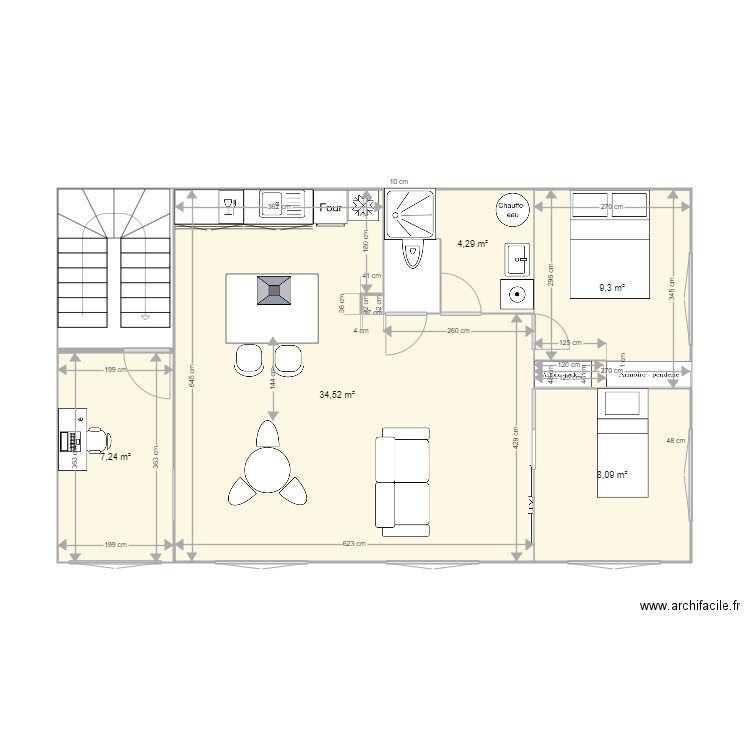 log étage2. Plan de 0 pièce et 0 m2