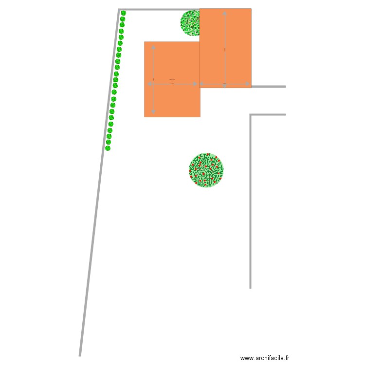 garage toits. Plan de 0 pièce et 0 m2