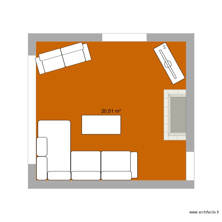 Salon 2. Plan de 0 pièce et 0 m2