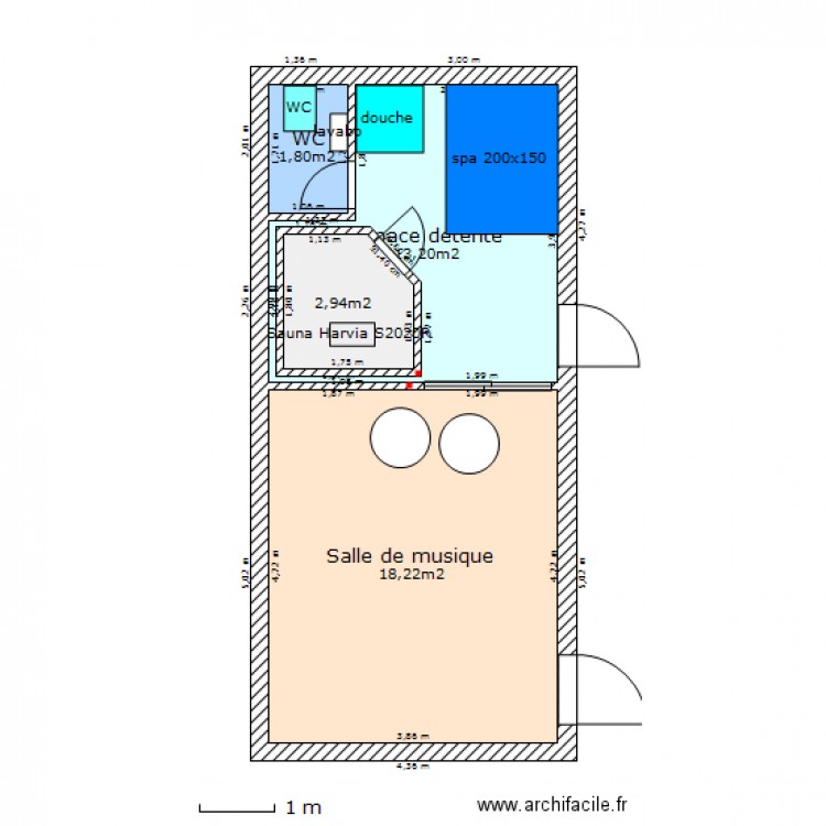 Sous-sol 3. Plan de 0 pièce et 0 m2