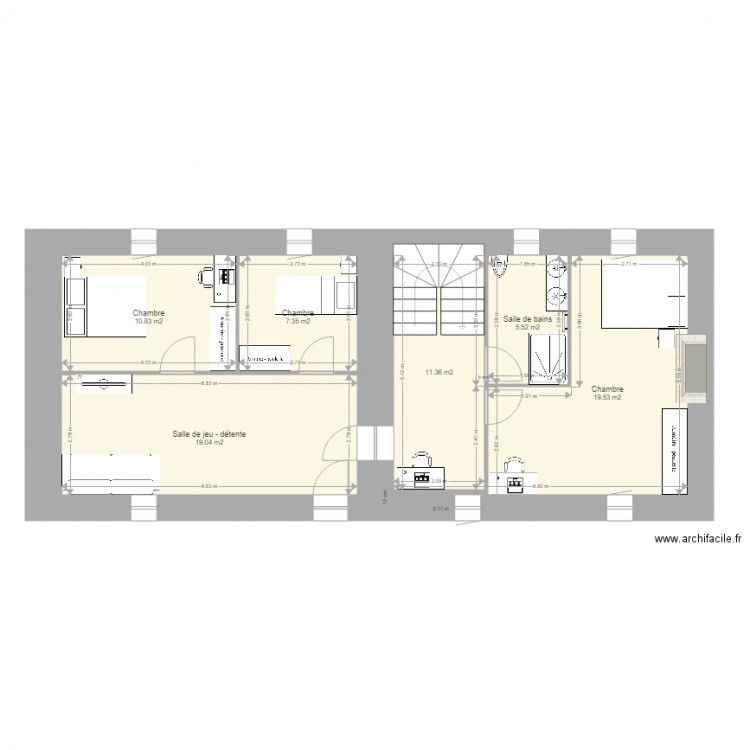 Vieux-Chatel 2023. Plan de 0 pièce et 0 m2