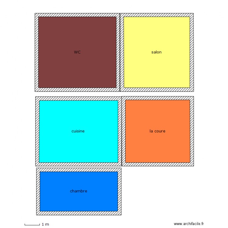 1étage. Plan de 0 pièce et 0 m2