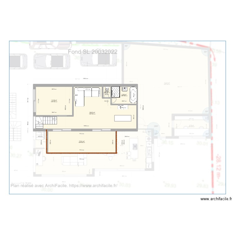 SL étage 22032022. Plan de 0 pièce et 0 m2