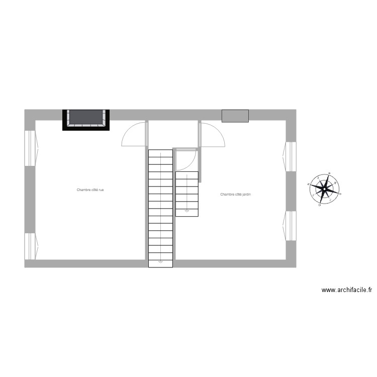 2ème. Plan de 0 pièce et 0 m2