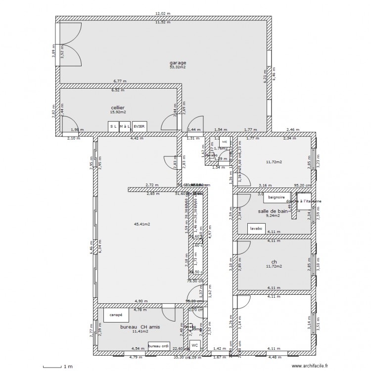 reve. Plan de 0 pièce et 0 m2