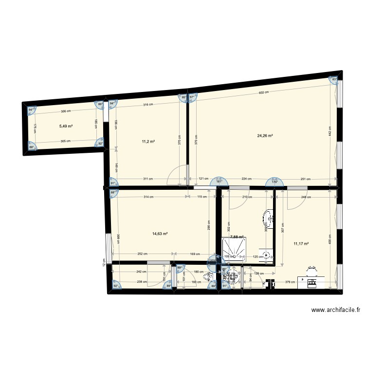 Marine. Plan de 0 pièce et 0 m2