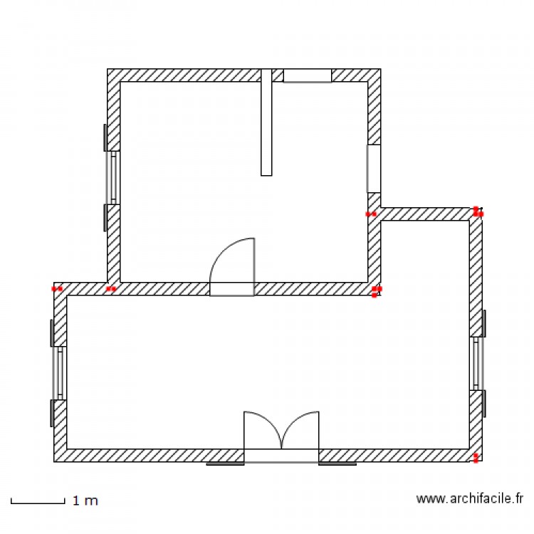 studian. Plan de 0 pièce et 0 m2