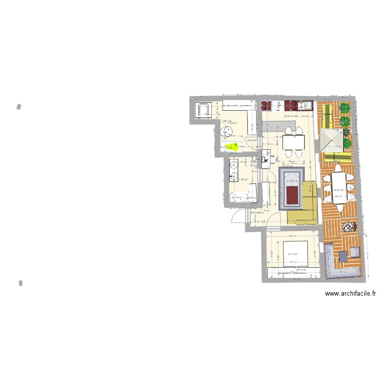 6eme 2. Plan de 0 pièce et 0 m2