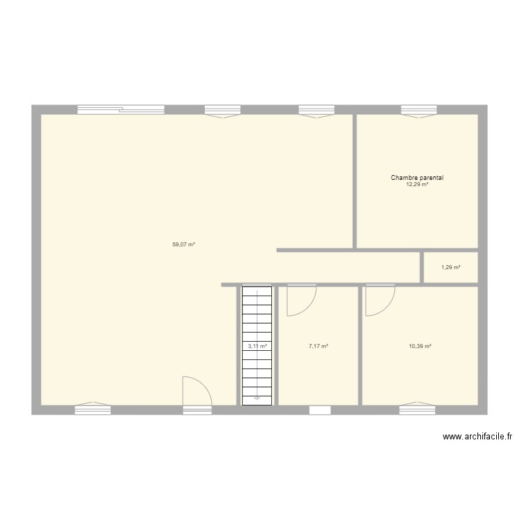 sous sol hélène. Plan de 0 pièce et 0 m2