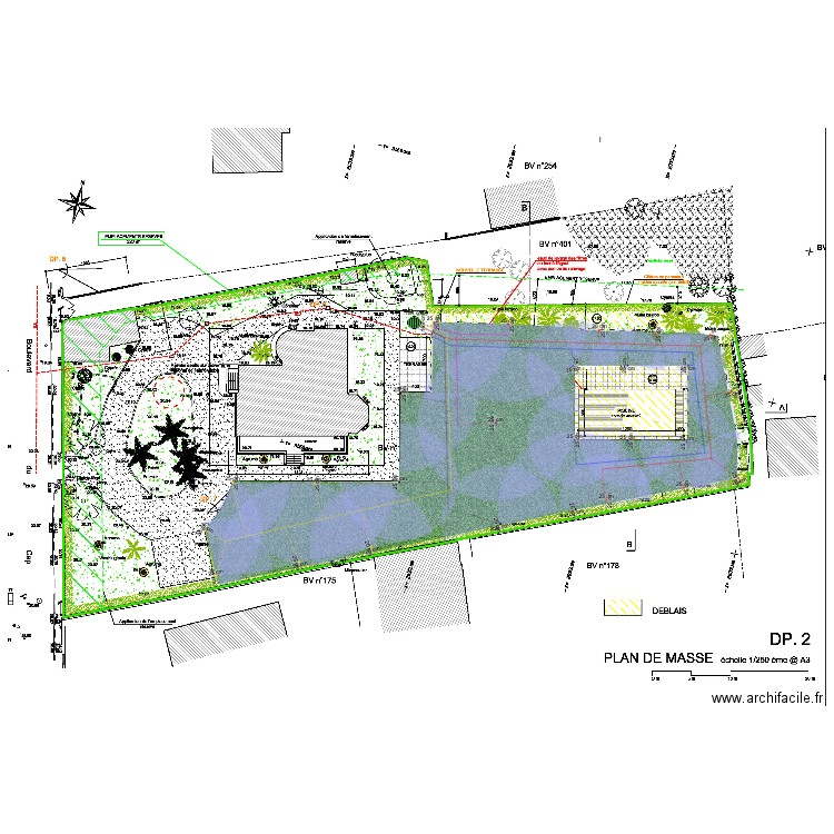 plan d'arosage chris. Plan de 0 pièce et 0 m2