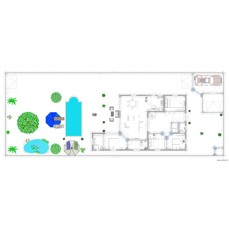 MAISON 122m2. Plan de 0 pièce et 0 m2