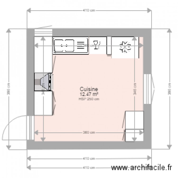 cuisine marine 2. Plan de 0 pièce et 0 m2