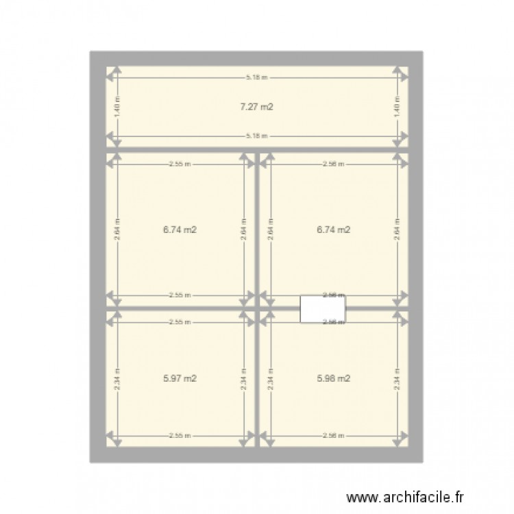 salle duel. Plan de 0 pièce et 0 m2