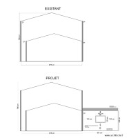 Plan facade Nord