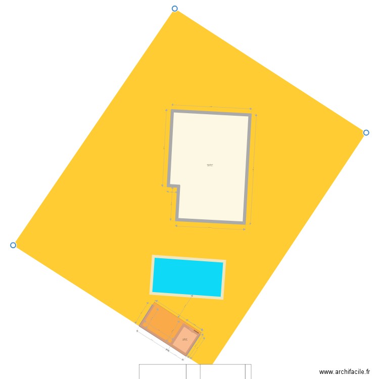 abri de jardin et local 1.1. Plan de 0 pièce et 0 m2