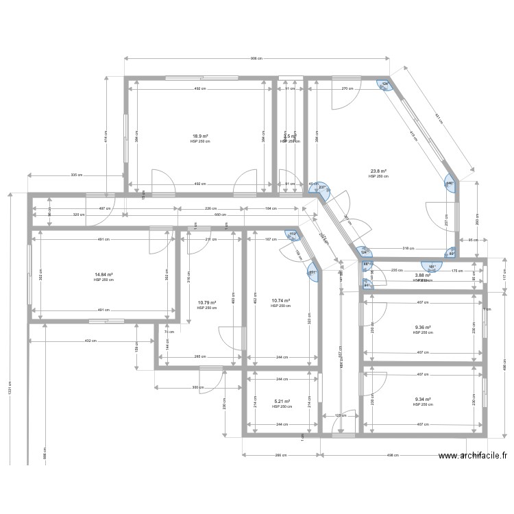 HINCELIN. Plan de 0 pièce et 0 m2