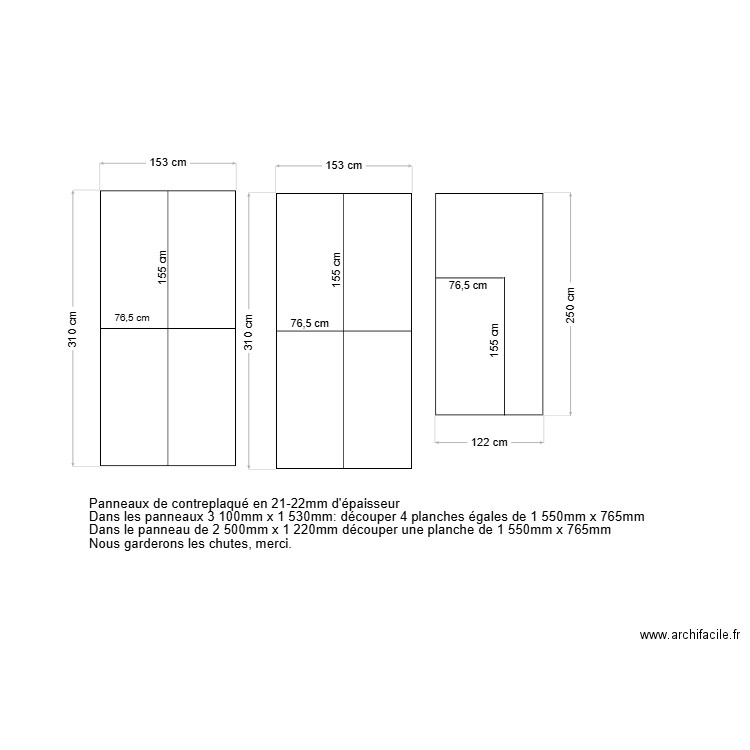 Planches mezzanine garage. Plan de 0 pièce et 0 m2