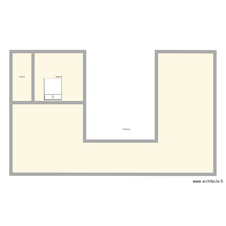 Maison U. Plan de 0 pièce et 0 m2