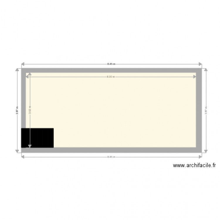 TERRASSE. Plan de 0 pièce et 0 m2