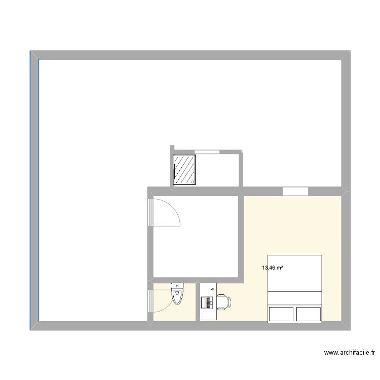 La mare. Plan de 0 pièce et 0 m2