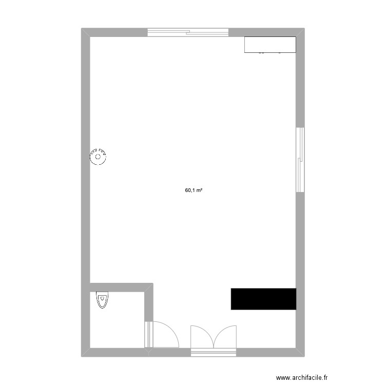 salle de reception laurie . Plan de 0 pièce et 0 m2