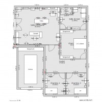 Plan villa 2D