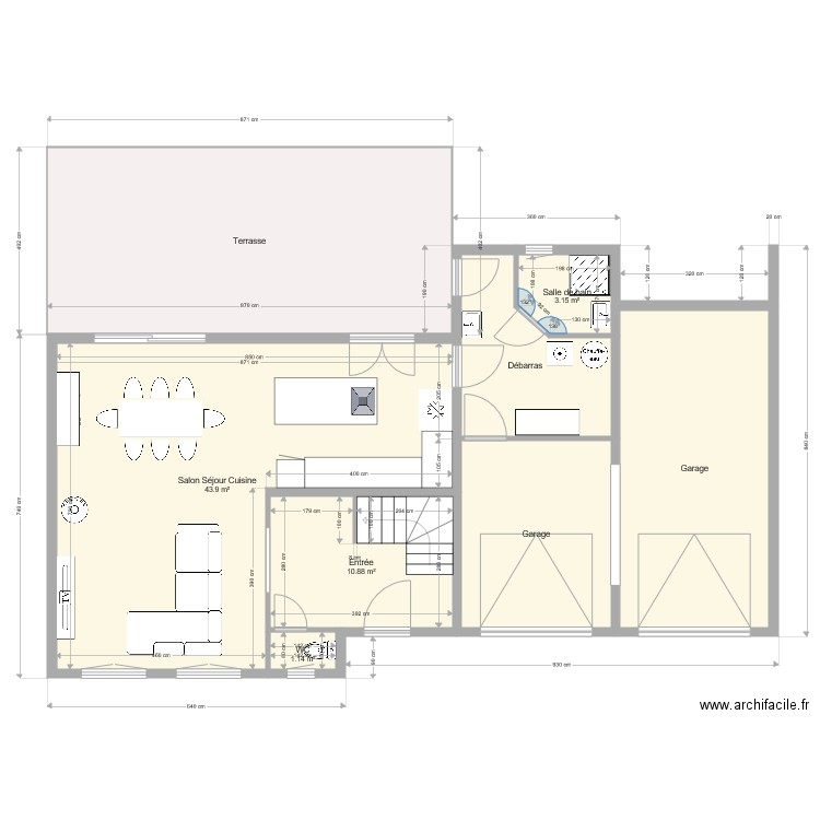 maison yannick sophie2. Plan de 0 pièce et 0 m2